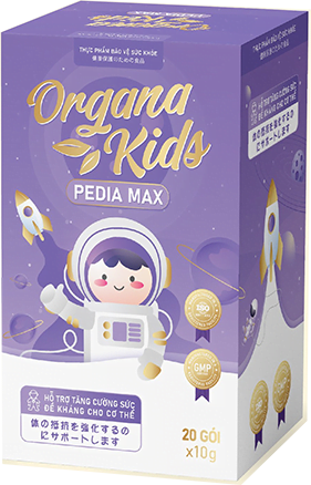 Thạch dinh dưỡng trẻ em Organa Kids Pedia Max