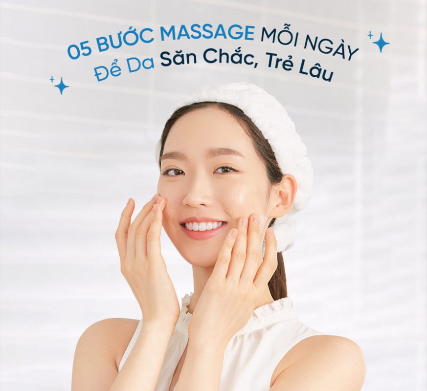 5 cách massage mặt mỗi ngày để da săn chắc trẻ lâu