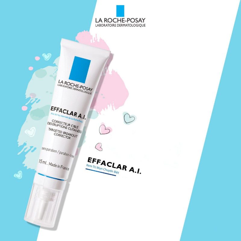 Kem trị mụn ẩn La Roche Posay Effaclar A.I