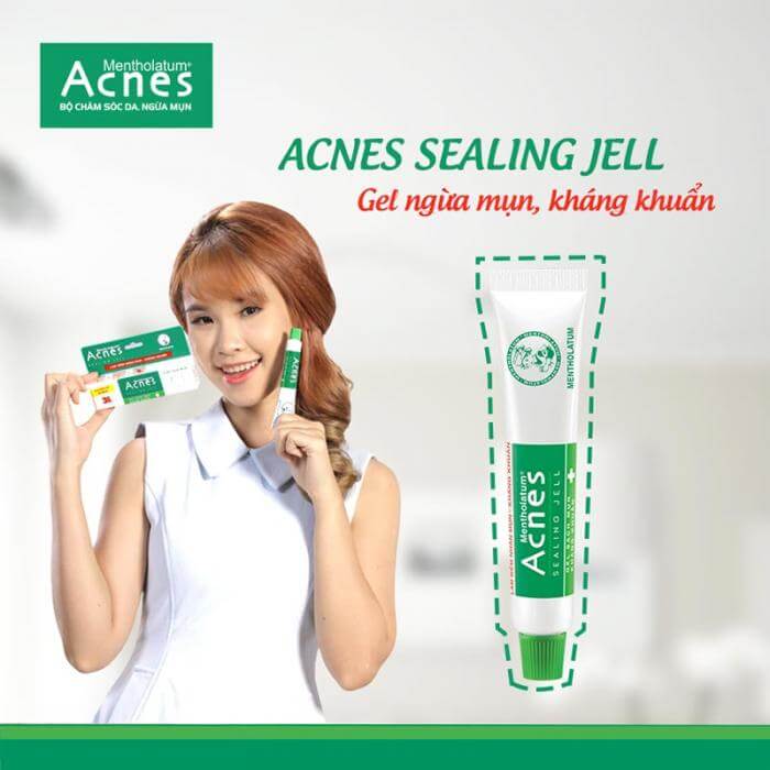 Kem trị mụn ẩn Acnes Sealing Jell