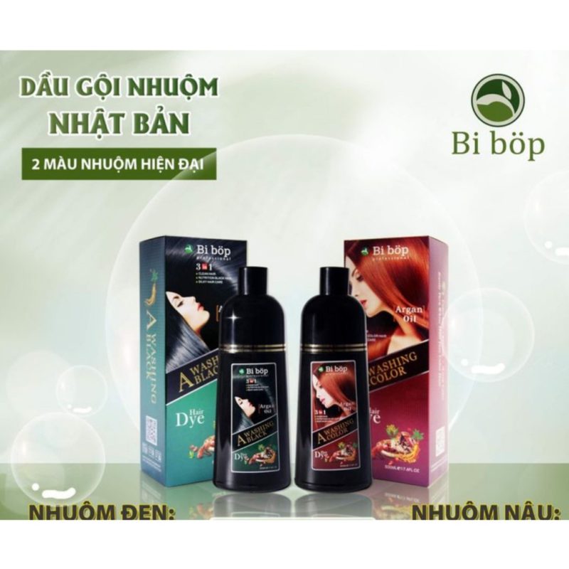 Dầu gội phủ bạc BiBop Nhật Bản